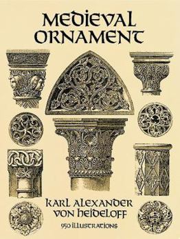 Paperback Medieval Ornament: 950 Illustrations Book