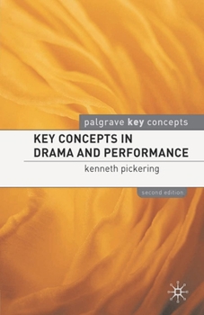 Paperback Key Concepts in Drama and Performance Book