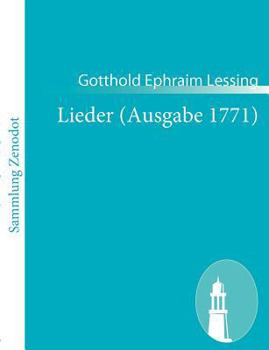 Paperback Lieder (Ausgabe 1771) [German] Book