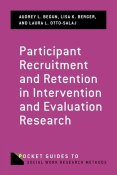 Paperback Participant Recruitment and Retention in Intervention and Evaluation Research Book