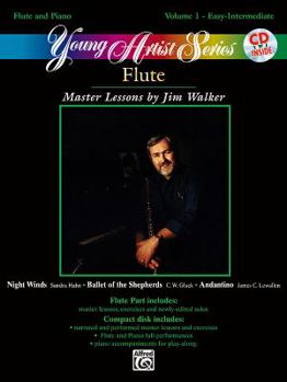 Paperback Young Artist, Vol 1: For Flute and Piano (Easy/Intermediate), Book & CD (Young Artist Series, Vol 1) Book