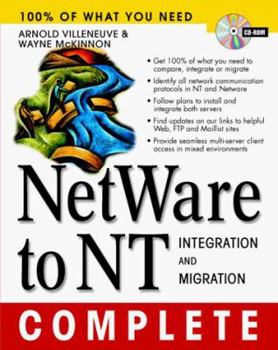 Paperback NetWare to Windows NT Complete: Integration and Migration Book