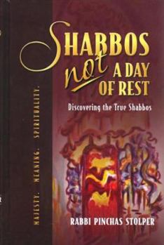 Hardcover Shabbos Not a Day of Rest Book