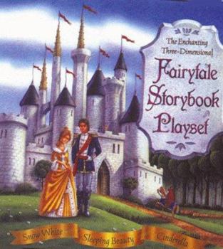 Paperback Fairytale Storybook Playset [With Storybook W/3 Faity Tales and 6 Backdrop Scenes, 20 Press-Out Characters] Book