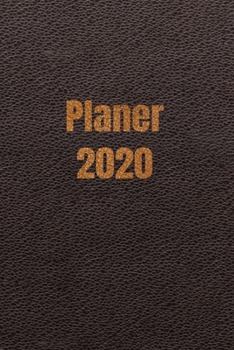 Paperback Planer 2020 F?r Familien mit Uhrzeit, Stunden Kalender, Notizen: Handlicher Timer Kalender 2020 Terminplaner 12 Monate Jan bis Dez - Organizer, Termin [German] Book