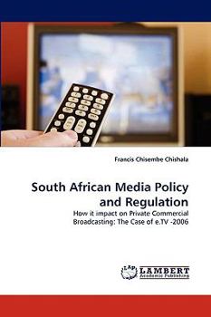 Paperback South African Media Policy and Regulation Book