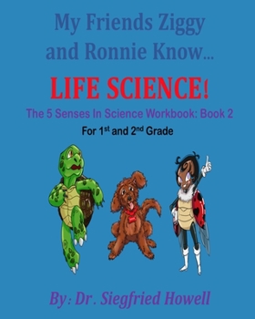 Paperback Life Science Workbook 2: The 5 Senses Workbook for Grades 1 and 2 Book