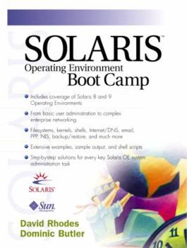 Paperback Solaris Operating Environment Boot Camp Book