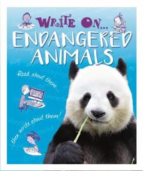 Hardcover Write On: Endangered Animals Book