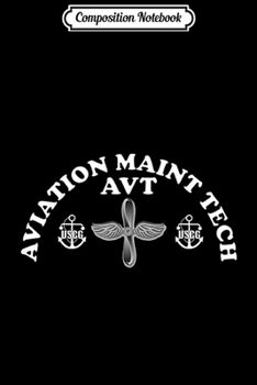 Paperback Composition Notebook: Coast Guard Aviation Maintenance Technician Insignia Journal/Notebook Blank Lined Ruled 6x9 100 Pages Book