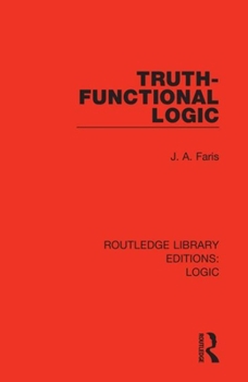 Paperback Truth-Functional Logic Book