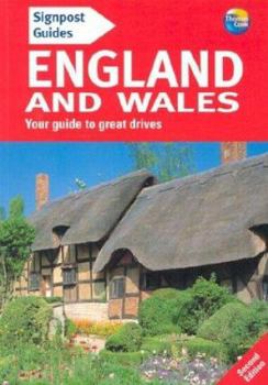 Paperback Signpost Guide England and Wales: Your Guide to Great Drives Book