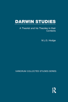 Paperback Darwin Studies: A Theorist and His Theories in Their Contexts Book