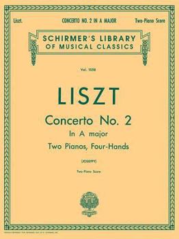 Paperback Concerto No. 2 in a: Schirmer Library of Classics Volume 1058 Piano Duet Book