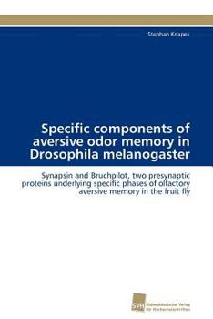 Paperback Specific components of aversive odor memory in Drosophila melanogaster [German] Book