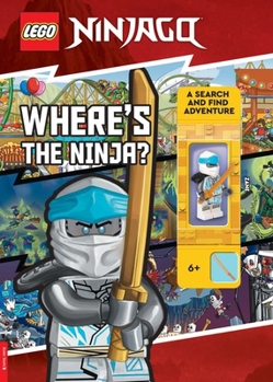 Paperback Legoâ(r) Ninjagoâ(r) Where's the Ninja? a Search and Find Adventure (with Zane Minifigure) Book