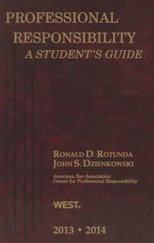 Paperback Professional Responsibility: A Student's Guide Book