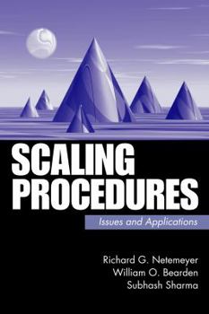 Paperback Scaling Procedures: Issues and Applications Book