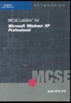 Paperback MCSE Labsim for Winows XP Professional Ex#70-270 Software Only Book