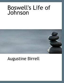 Paperback Boswell's Life of Johnson Book
