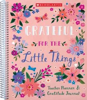 Paperback Gratitude Teacher Planner & Journal Book