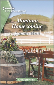 Mass Market Paperback Montana Homecoming: A Clean Romance [Large Print] Book