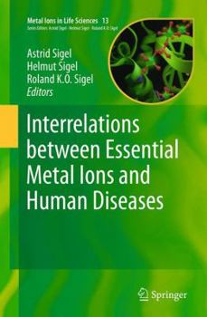 Paperback Interrelations Between Essential Metal Ions and Human Diseases Book