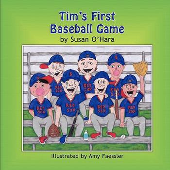 Paperback Tim's First Baseball Game Book