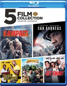 Blu-ray 5 Film Collection: Dwayne Johnson Book