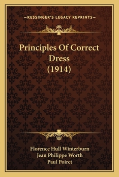 Paperback Principles Of Correct Dress (1914) Book