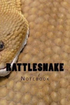 Paperback Rattlesnake: Notebook Book