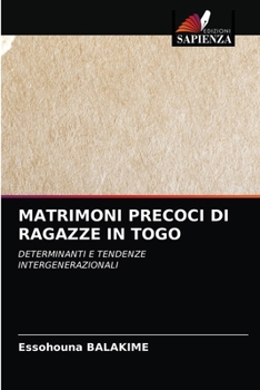Paperback Matrimoni Precoci Di Ragazze in Togo [Italian] Book