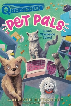 Hardcover Luna's Obedience School: A Quix Book