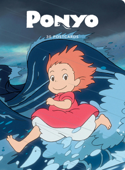 Gift Studio Ghibli Ponyo: 30 Postcards Book