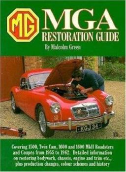 Paperback MGA Restoration Guide Book