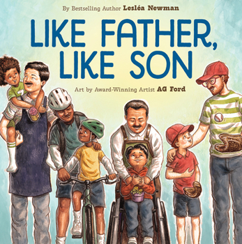 Hardcover Like Father, Like Son: A Picture Book