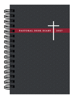 Spiral-bound Pastoral Desk Diary 2027 Book