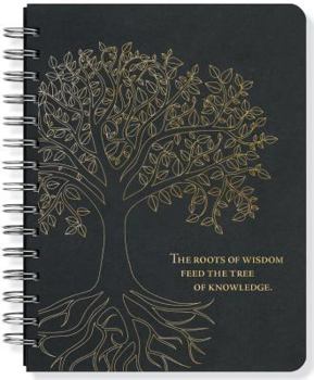 Hardcover-spiral Jrnl Blackrock Tree of Life Book