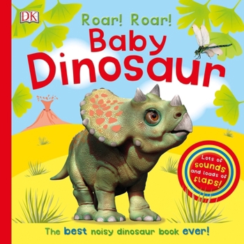Board book Roar! Roar! Baby Dinosaur: The Best Noisy Dinosaur Book Ever! Book