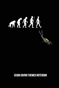 Scuba Diving Themed Notebook: 6x9in Diver Wide Ruled Lined Notebook Paper Notepad Paperback Log-Book Sheets Planner Pages Students College School