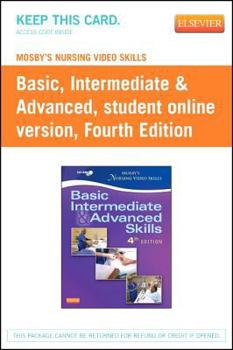 Printed Access Code Mosby's Nursing Video Skills: Student Online Version (Access Card) Book