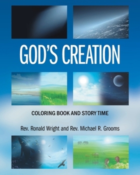 Paperback God's Creation: Coloring Book and Story Time Book