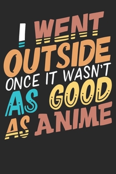 Notebook Journal: Anime 6x9 Dot Grid 120 Pages