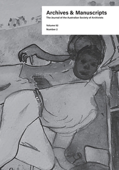 Paperback Archives and Manuscripts Vol. 52 No. 2 Book