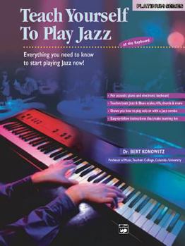 Paperback Teach Yourself to Play Jazz at the Keyboard Book