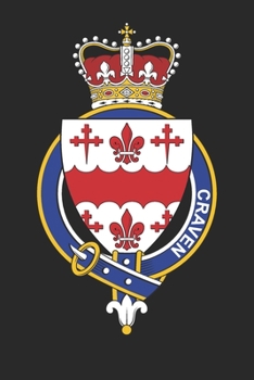 Craven: Craven Coat of Arms and Family Crest Notebook Journal (6 x 9 - 100 pages)