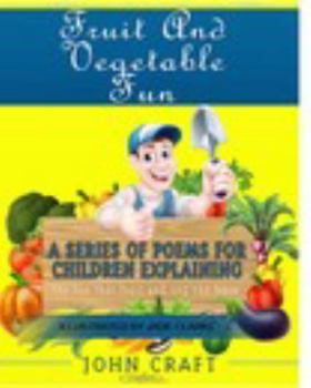 Paperback Fruit and Vegetable Fun Book