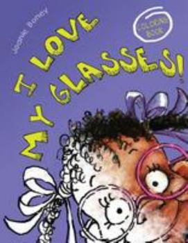 Paperback I Love My Glasses Coloring Book