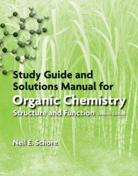 Paperback Study Guide/Solutions Manual for Organic Chemistry Book