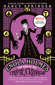 Paperback Enola Holmes: The Case of the Cryptic Crinoline Book
